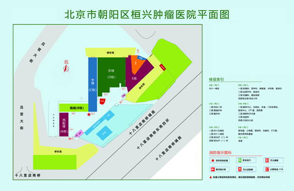 嫩穴首页北京市朝阳区桓兴肿瘤医院平面图